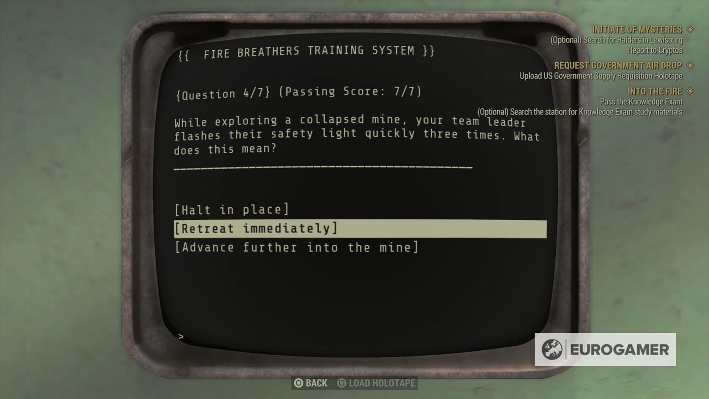Fallout 76 codebreaker exam